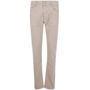 JACOB COHEN Men's Premium Cotton Twill Trousers Men BROWN Pants